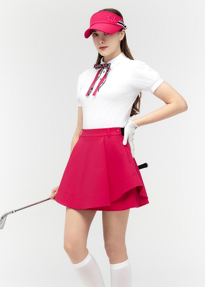 Double flare banded culottes - DF2WCU433M / R.PINK