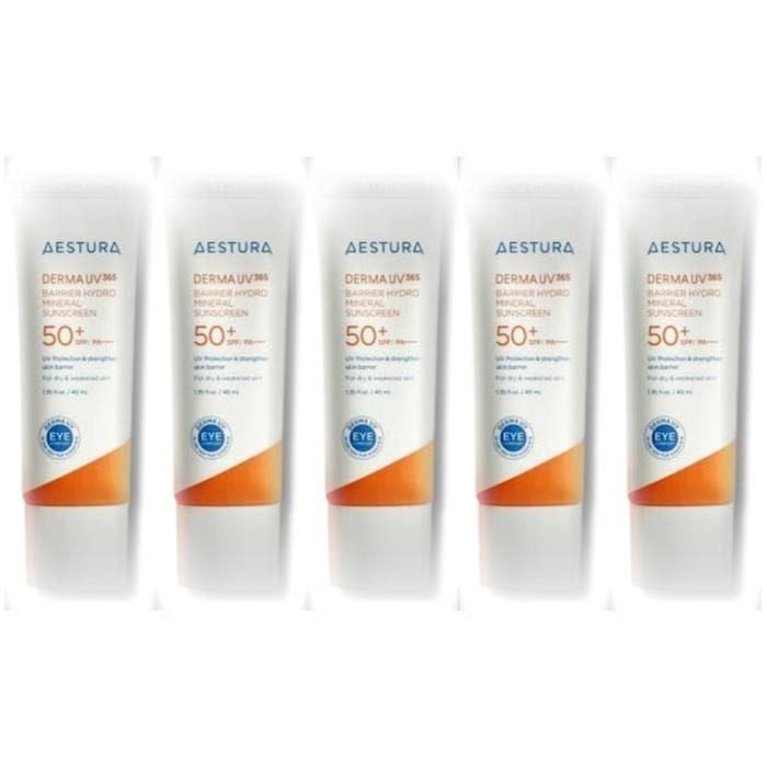 Derma UV365 Barrier Moisture Mineral Sunscreen 40ml 5 Pack