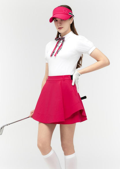 Double flare banded culottes - DF2WCU433M / R.PINK