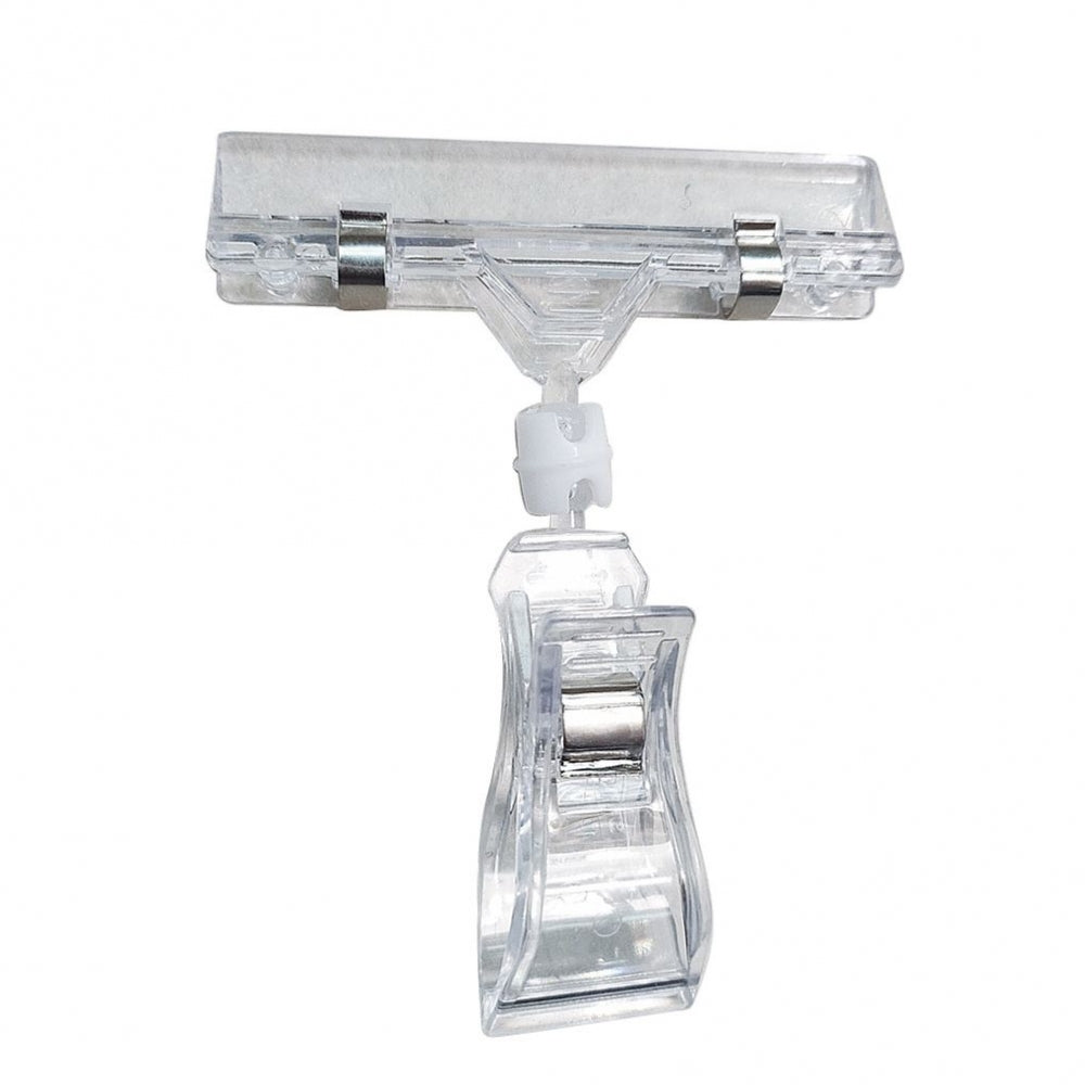 POP Acrylic Clip Price Tag Joint Hanger Clip Small