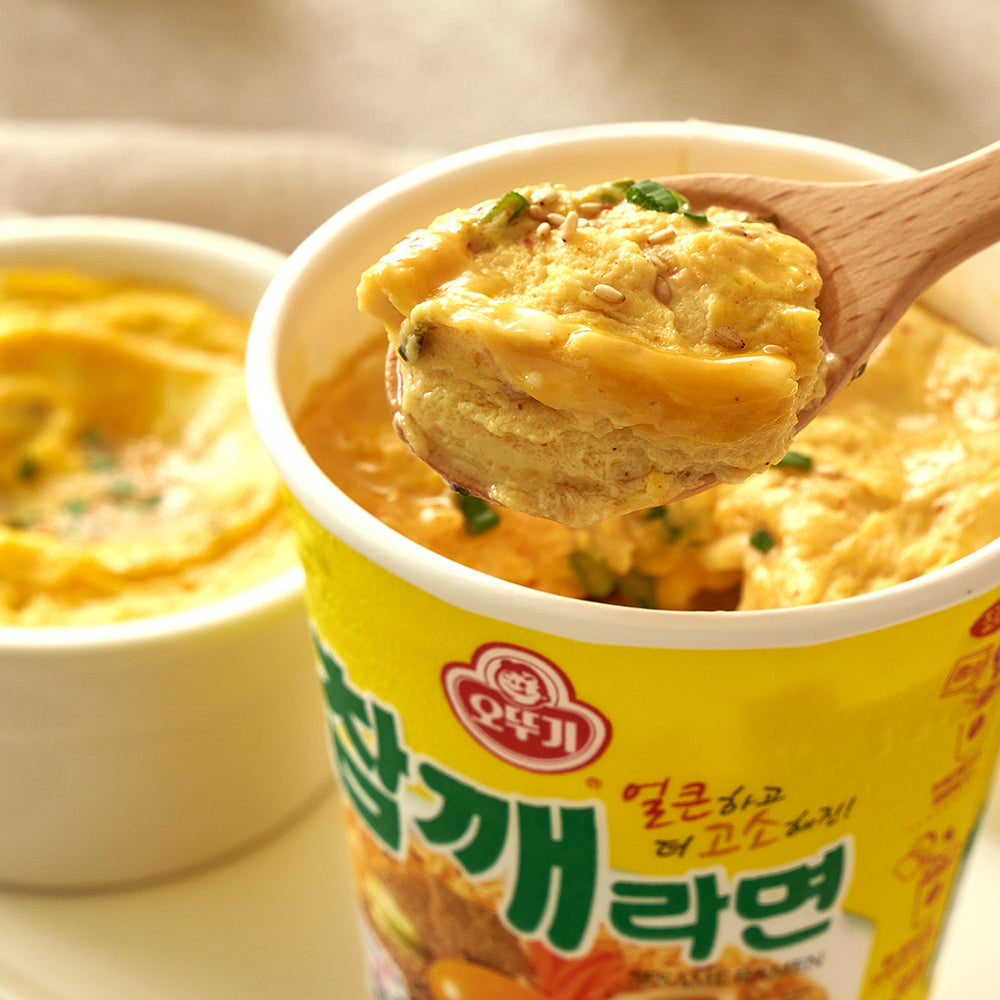 오뚜기 참깨라면 큰컵라면 110g 12개