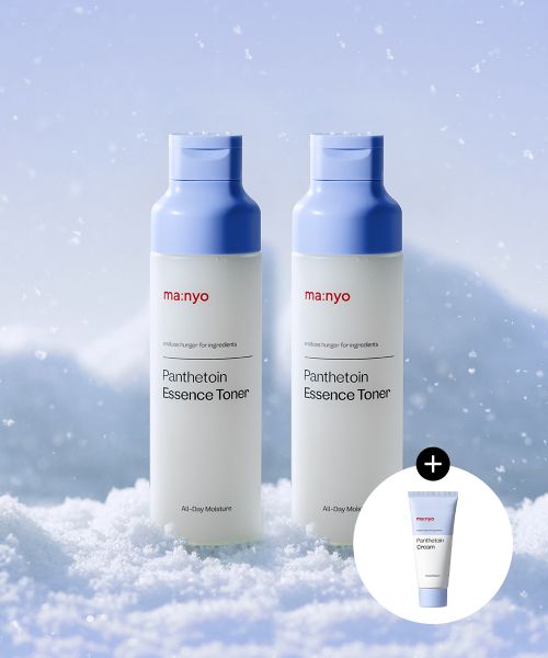 manyofactory [2PACK] Panthenol Essence Toner 200ml (+ Free Panthenol Cream 20ml)