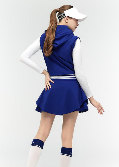 Double flare banded culottes - DF2WCU433M / R.BLUE