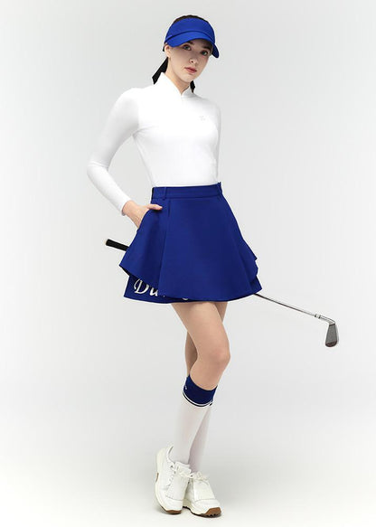 Double flare banded culottes - DF2WCU433M / R.BLUE