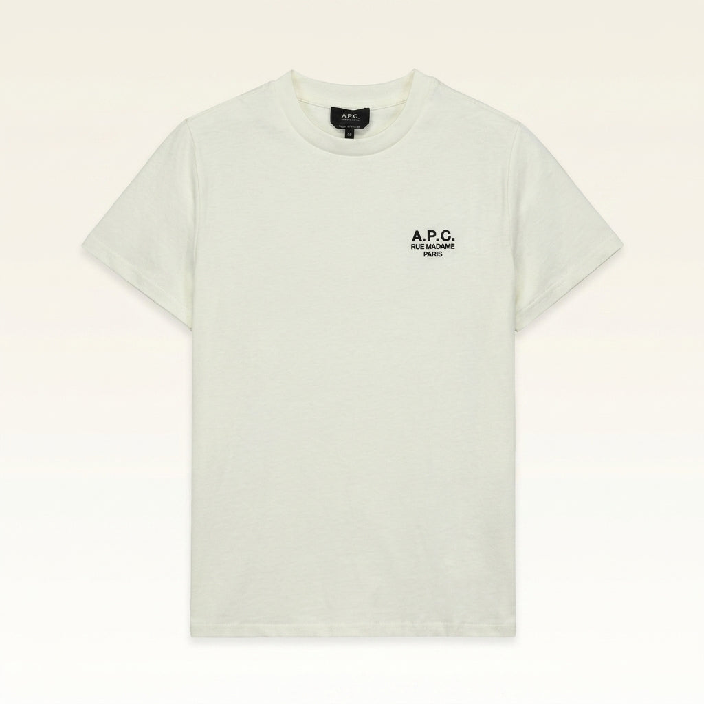 APC 루 마담 반팔티 화이트