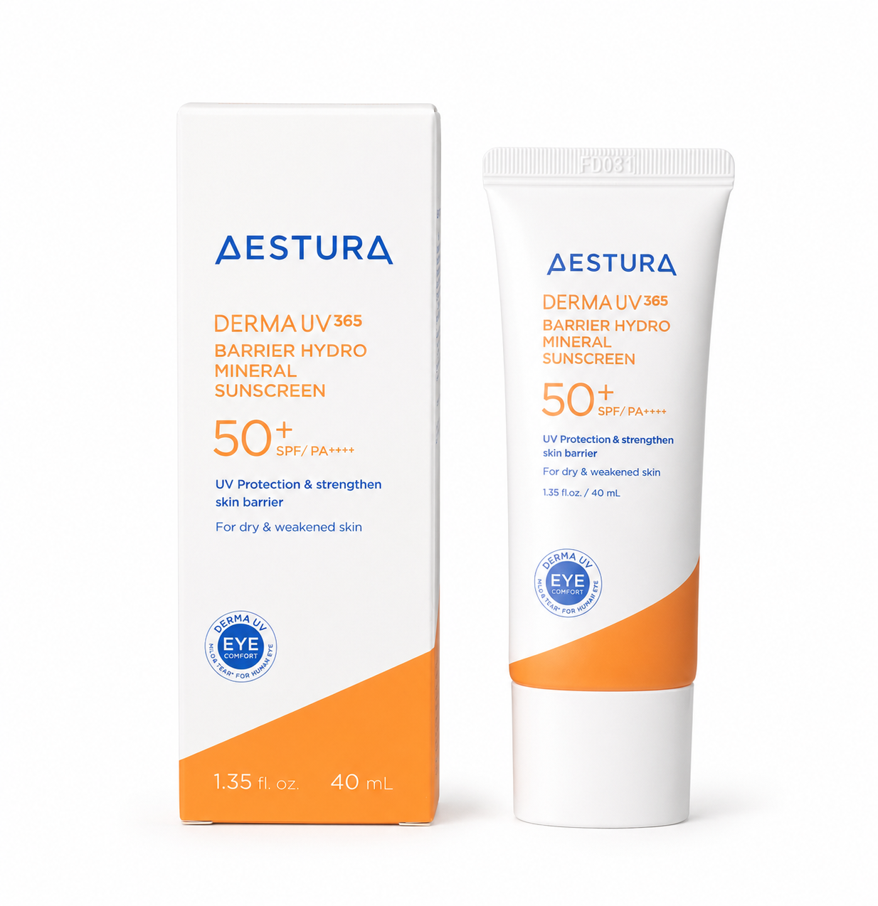 Aestura Derma UV 365 Mineral Sunscreen 40ml SPF 50+ / PA++++