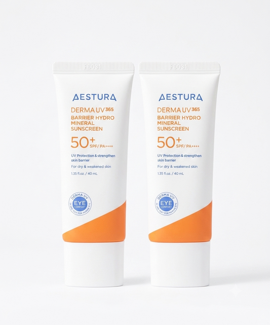 AESTURA Derma UV 365 Mineral Sunscreen 40ml + SPF 50+ / PA++++