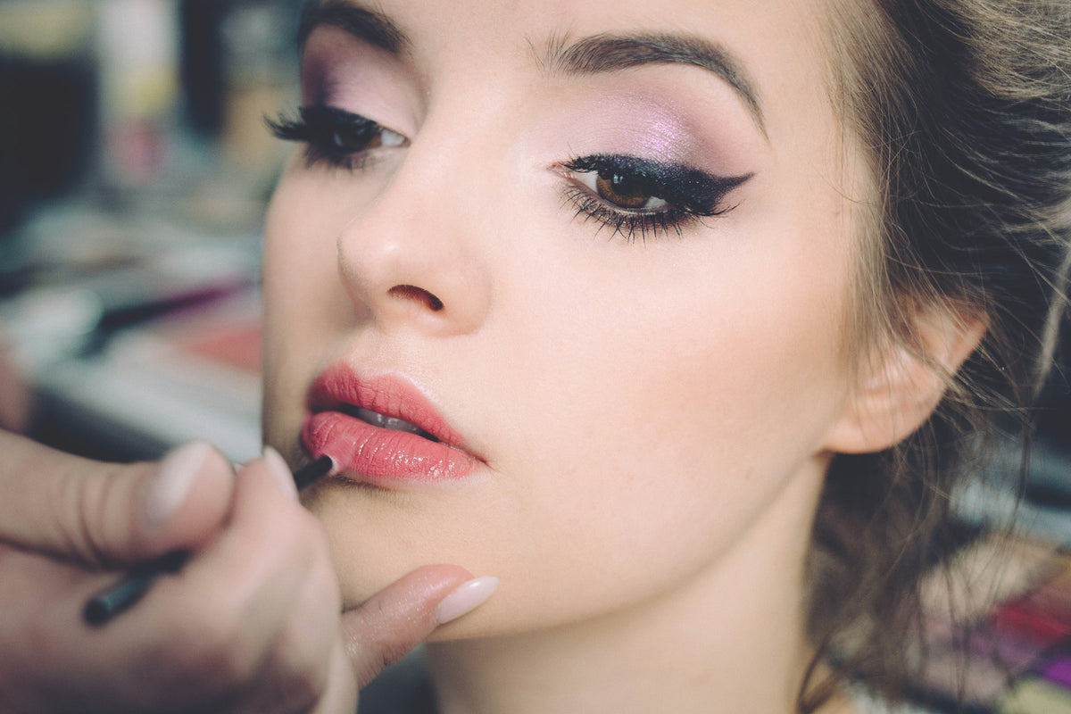 Beauty model makeup