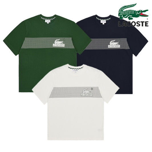 Lacoste unisex oversized printed short-sleeve T-shirt